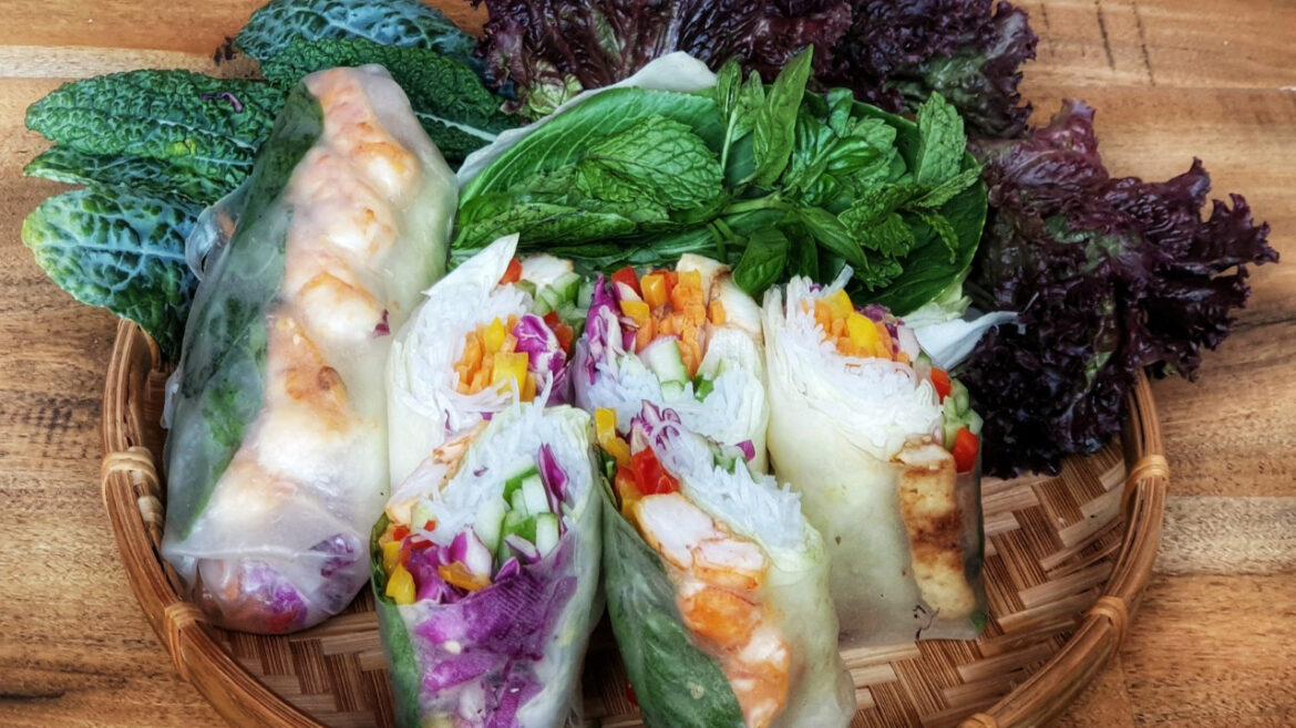 Vietnamese Fresh Spring Rolls – Reetika Mitra