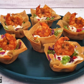 Prawn Wonton Cups