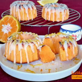 Orange Lemon Mini Bundt Cake