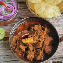 Mutton Kosha (Bengali Style Mutton Curry)
