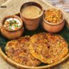 Sabudana Thalipeeth with Red Chilli Thecha